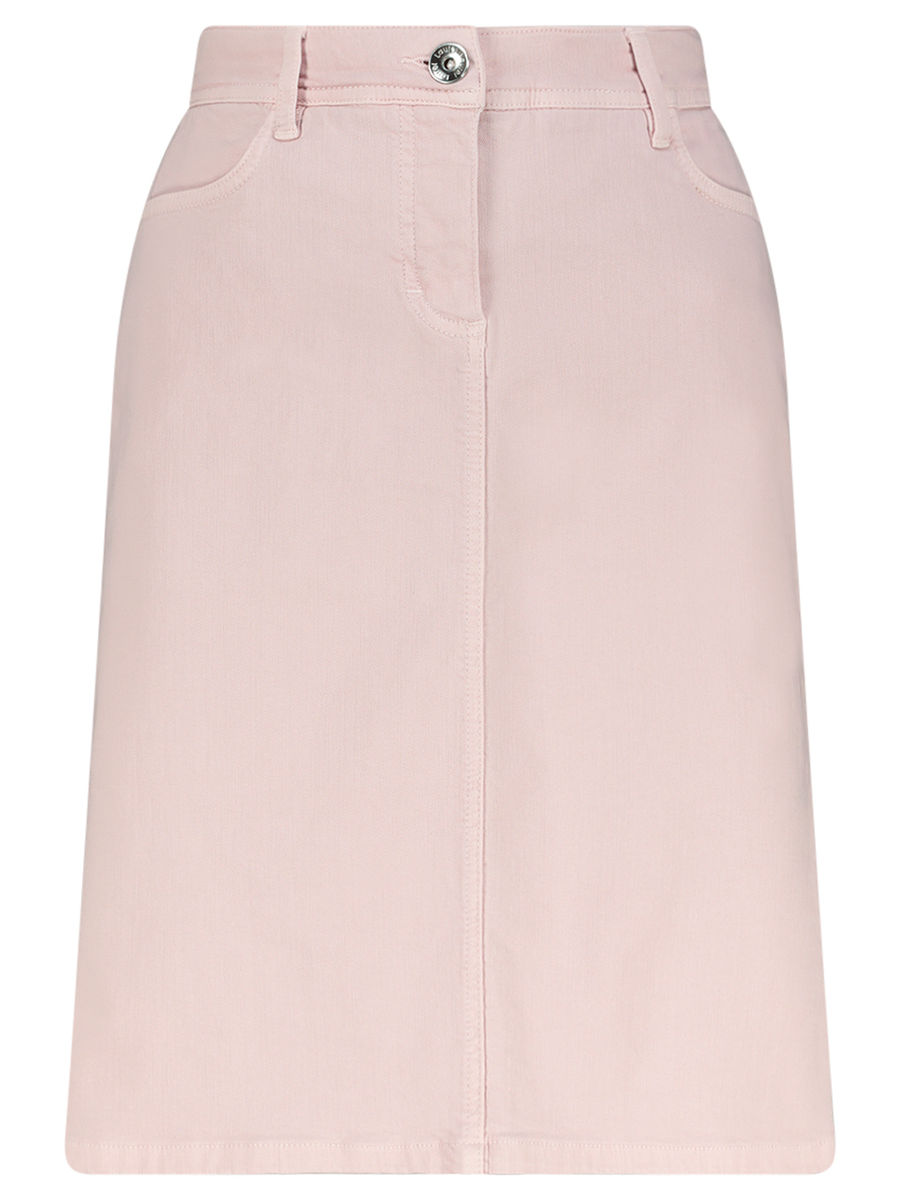 pink denim skirt 4xl