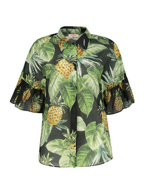 Tropical romance casual shirt