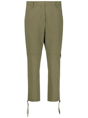 Boot-cut cargo trousers