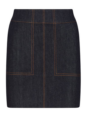 Marvelous denim mini skirt