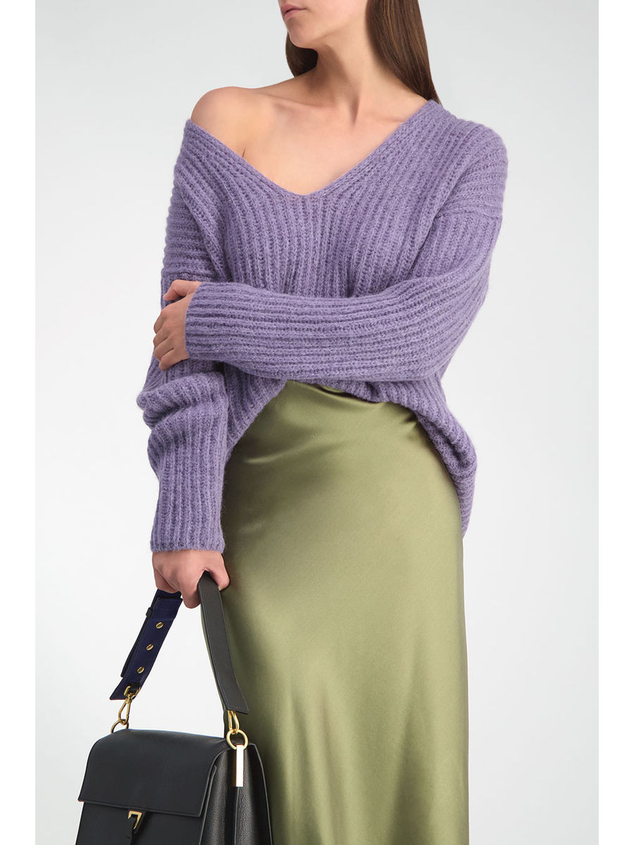 lilac oversized jumper