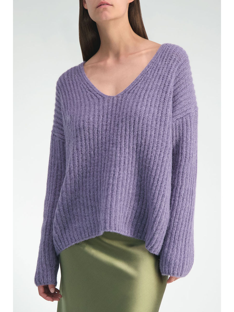 lilac oversized jumper