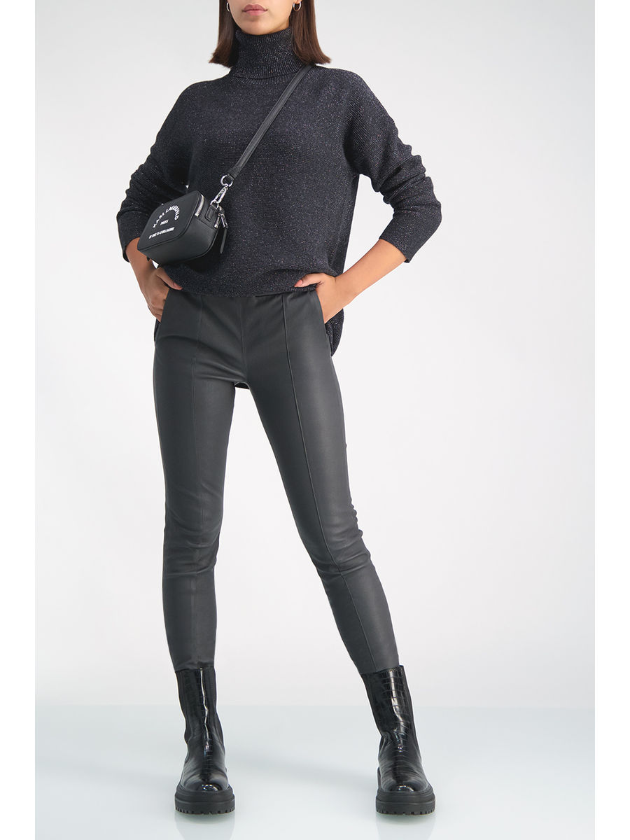 polo leather pants