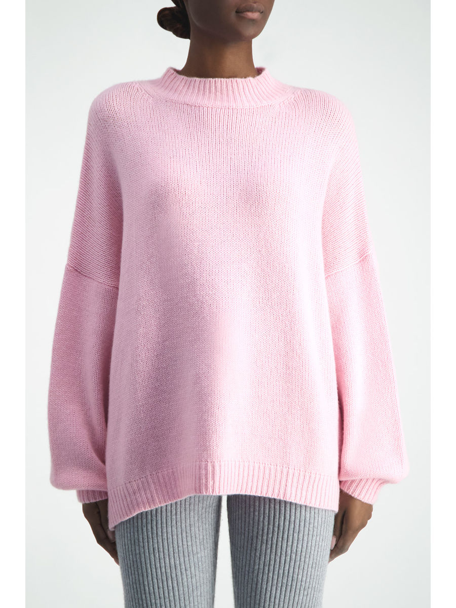 pink cashmere jumper