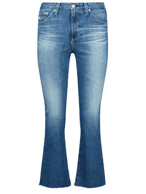 Clean look cropped jeans