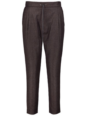 Casual straight-leg trousers