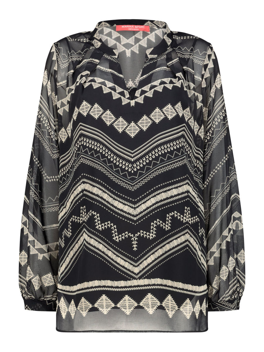 aztec blouse