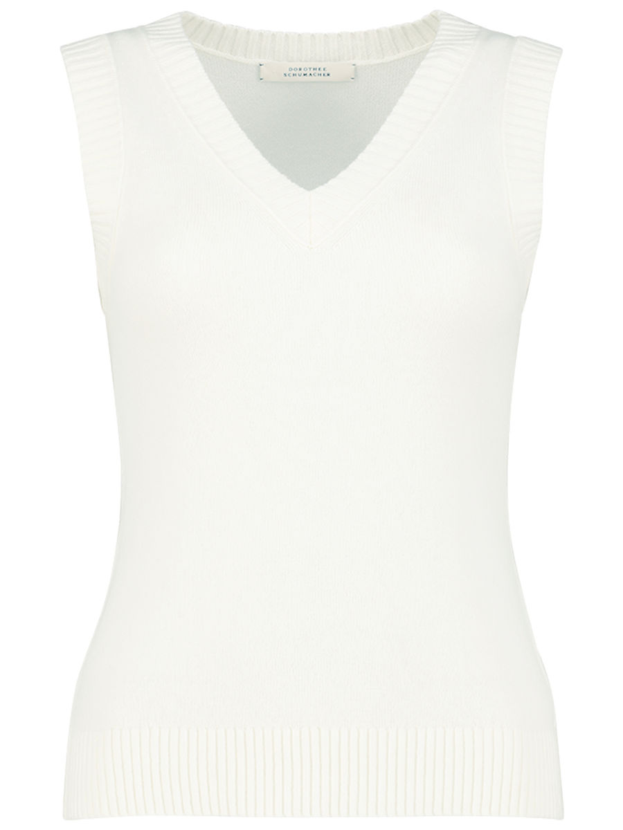 white cardigan vest