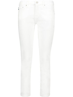 Slim-fit high-rise jeans