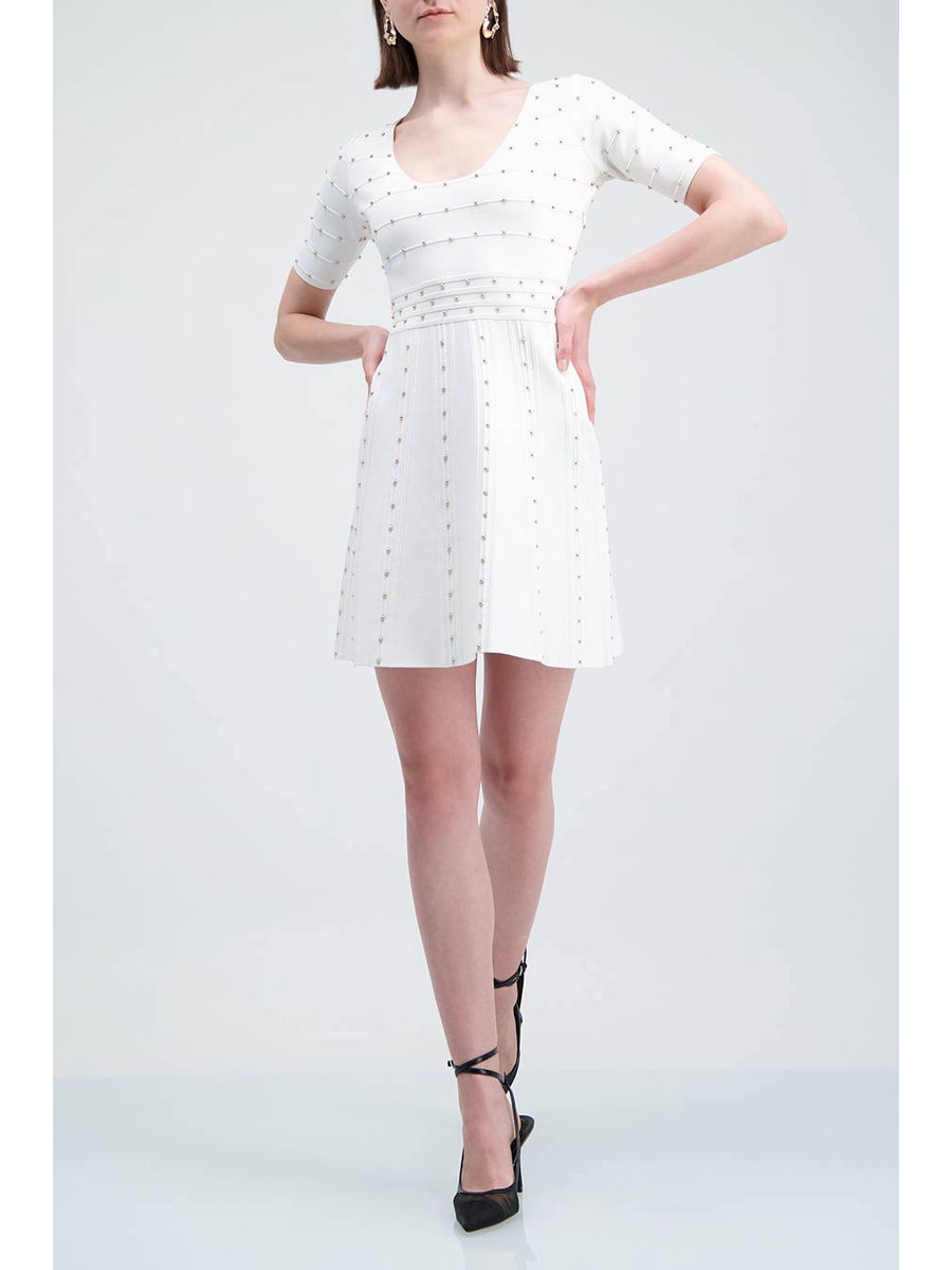 studded mini dress