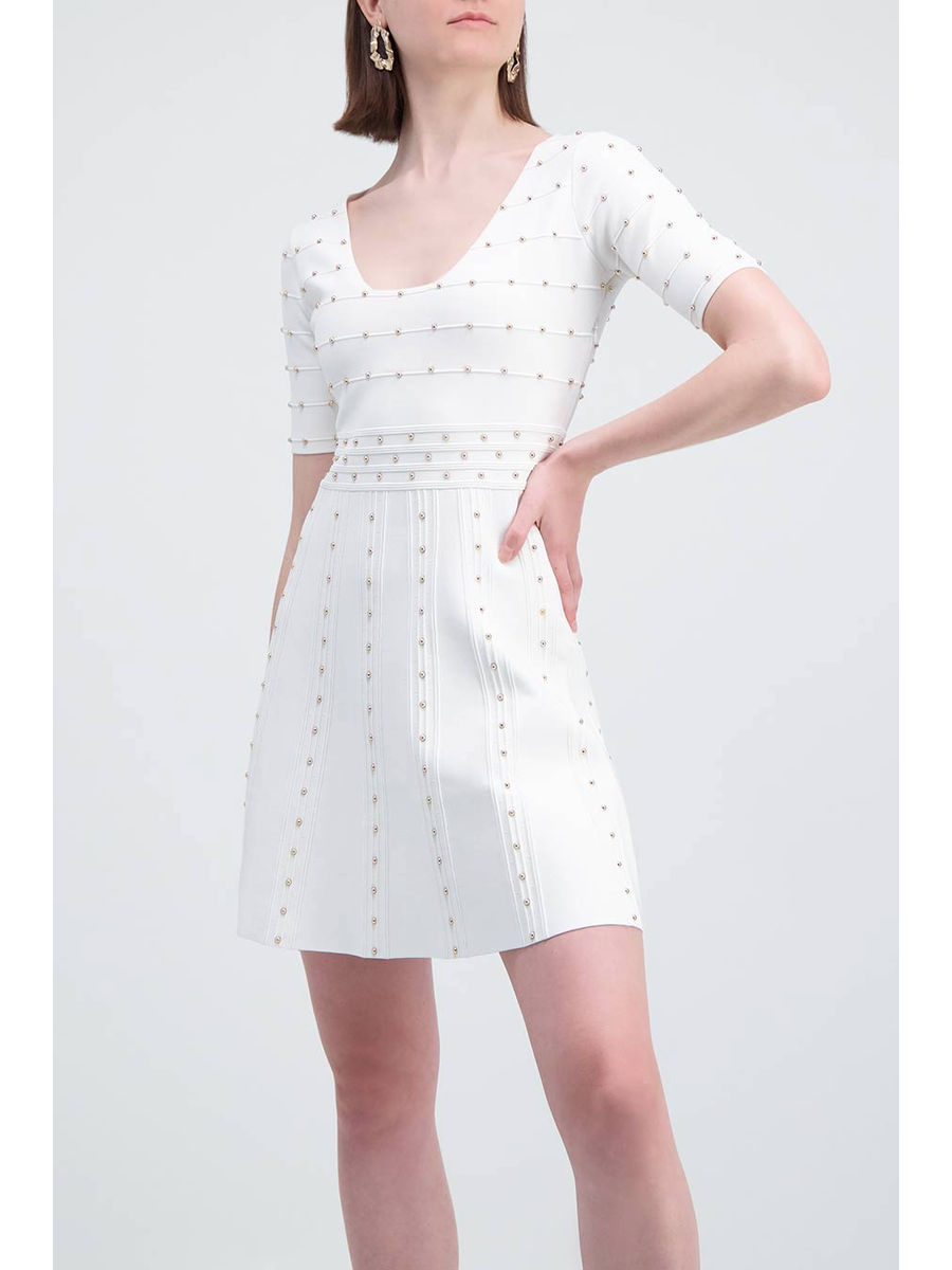 studded mini dress