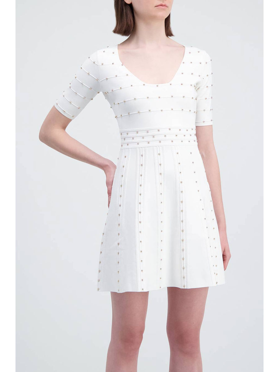 studded mini dress
