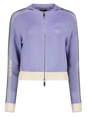Lilac zipped sweatshirt
