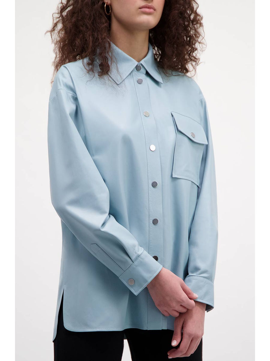 powder blue jacket
