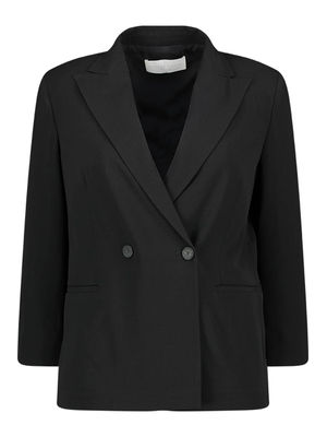 Ebony wool-blend blazer