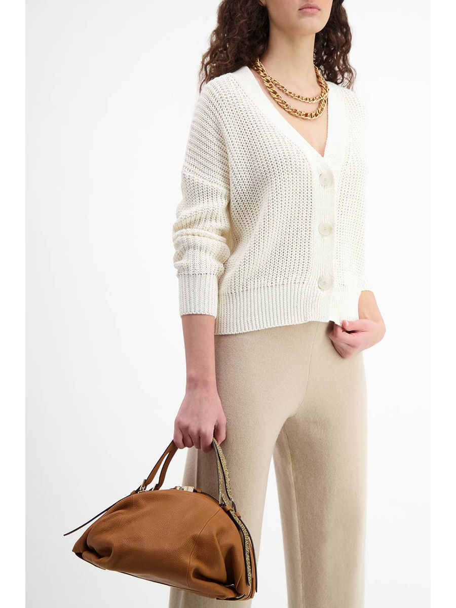 Cotton knit cardigan Clearance