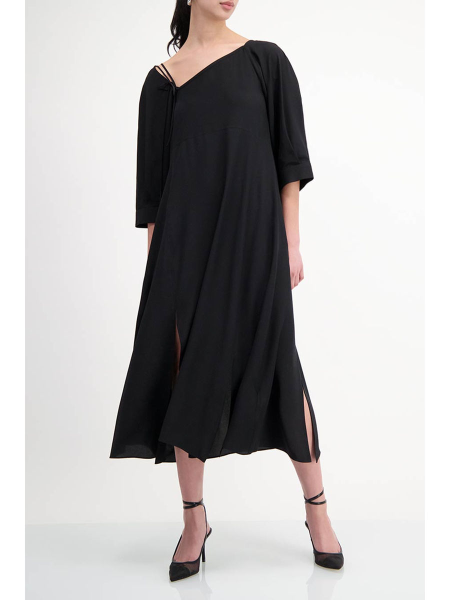 asymmetrical shift dress