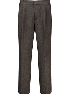 Concealed fastening tailored trousers