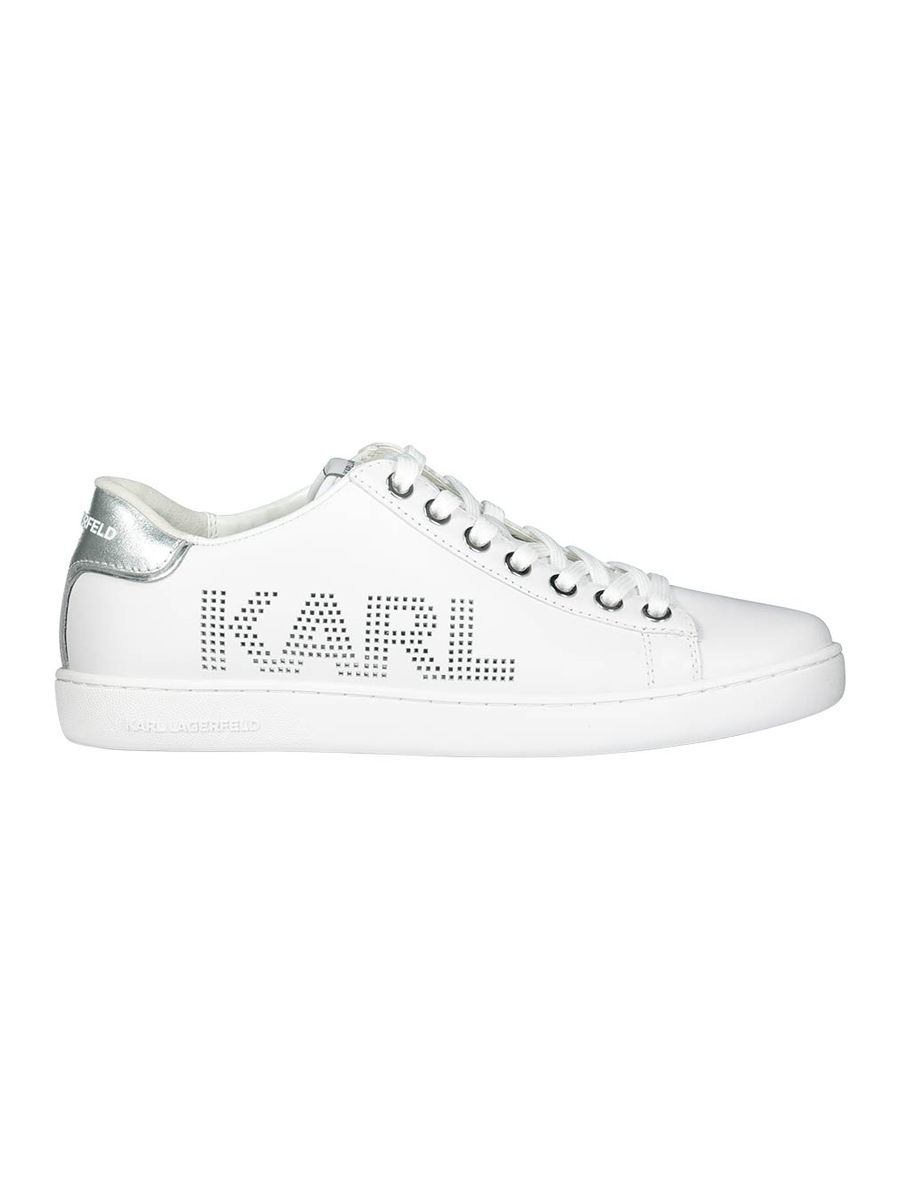karl lagerfeld embellished sneakers