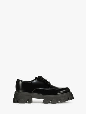 Ully patent leather lace-up brogues