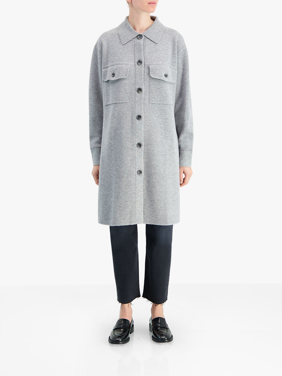 button down overcoat