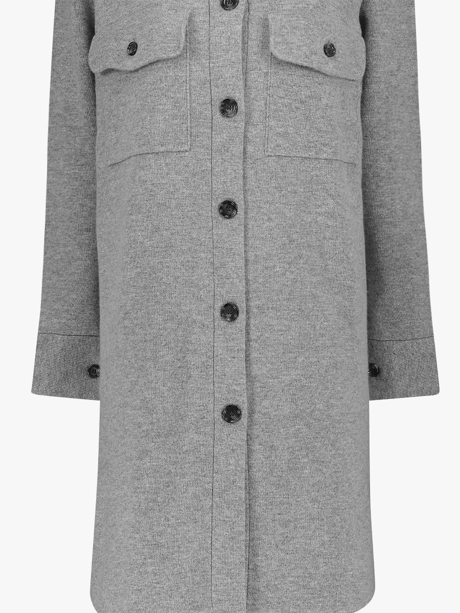 button down overcoat