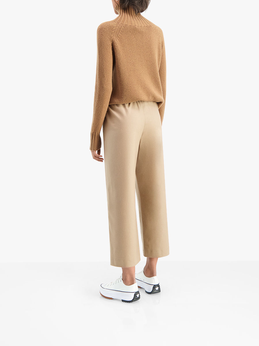 Floria wide leg virgin wool trousers 