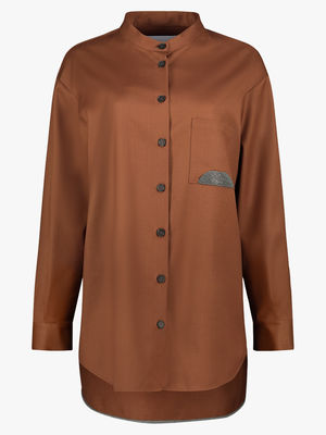 Flannel shirt jacket