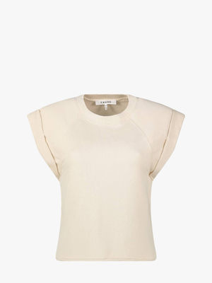 Cotton round neck muscle t-shirt