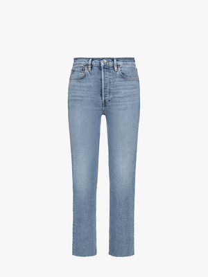 '70s Stove Pipe high-rise jeans