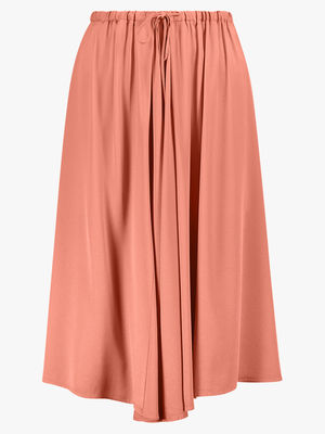 Marocain diagonal skirt