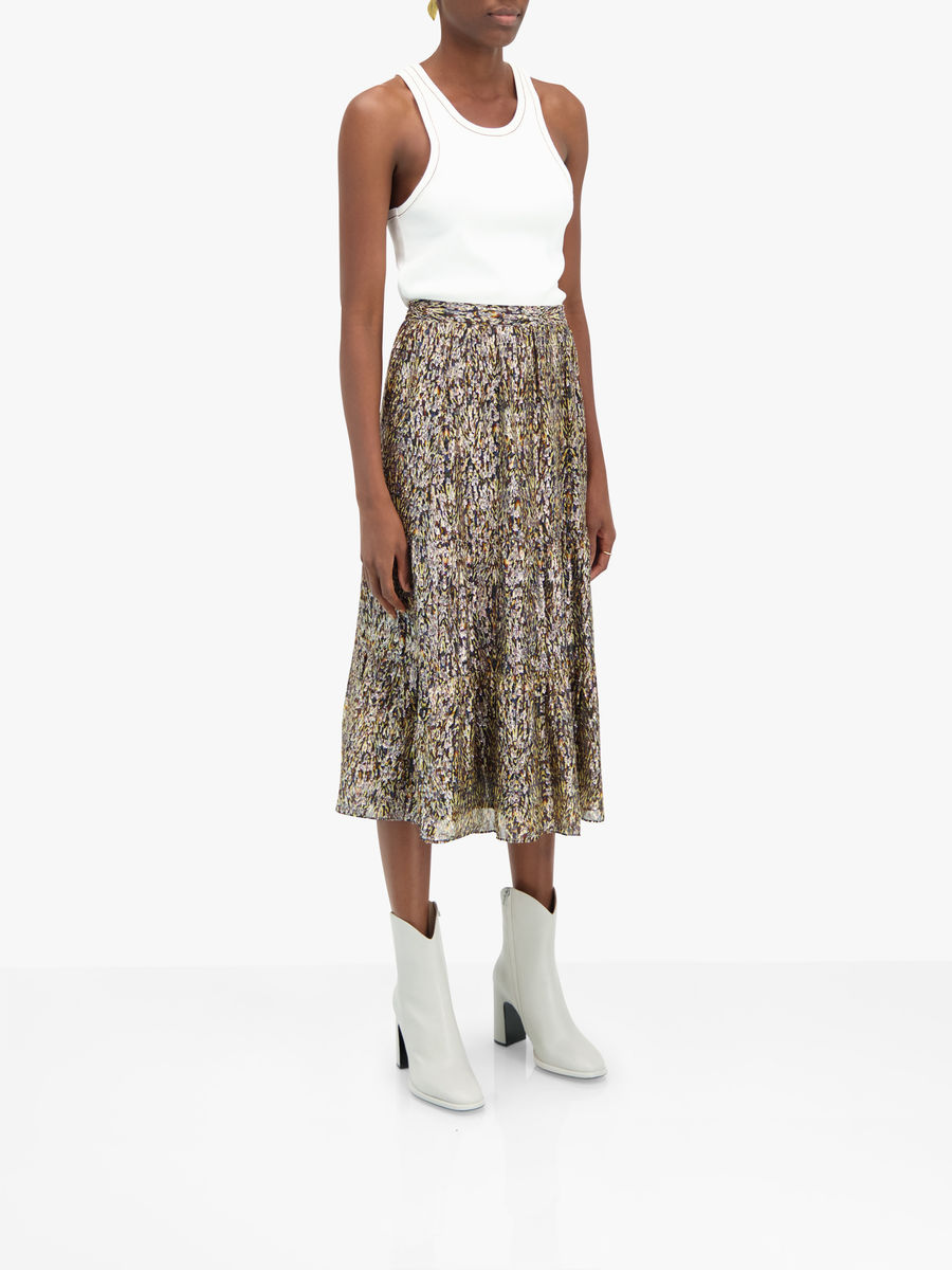 ba&sh metallic skirt