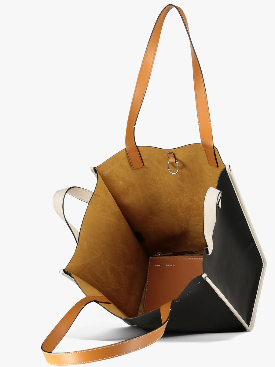 mercer leather tote