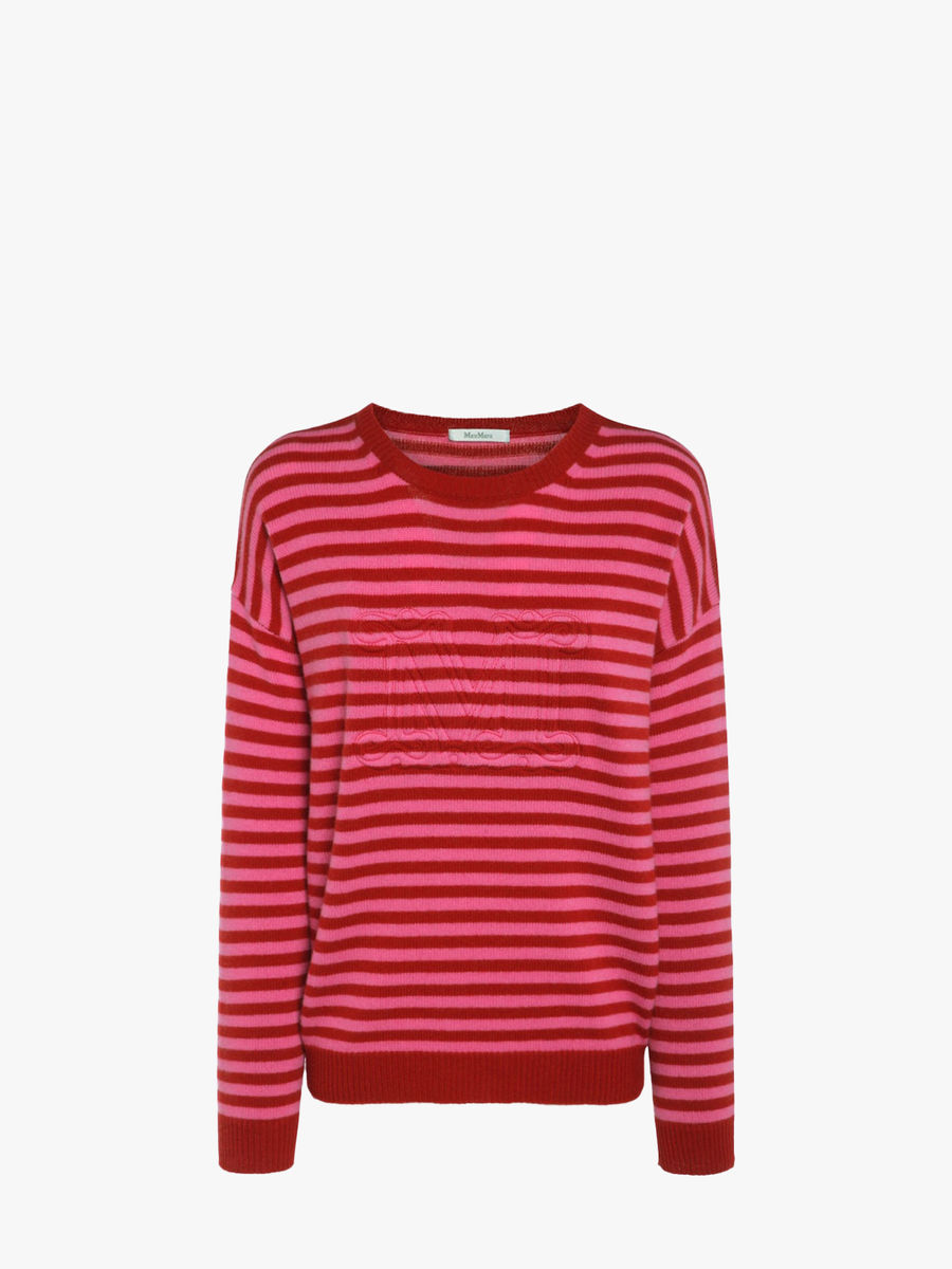 Max Mara - Striped cashmere sweater 