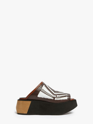 Kerouac leather platform sandals