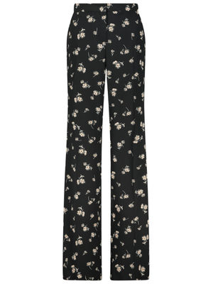 High  waist floral trousers