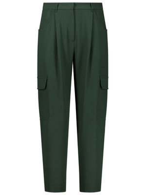 Swanky green pegged trousers